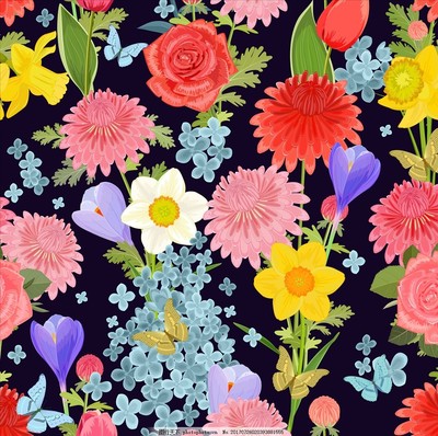 手繪熱帶植物花卉圖案在機械設備中的應用與設計價值